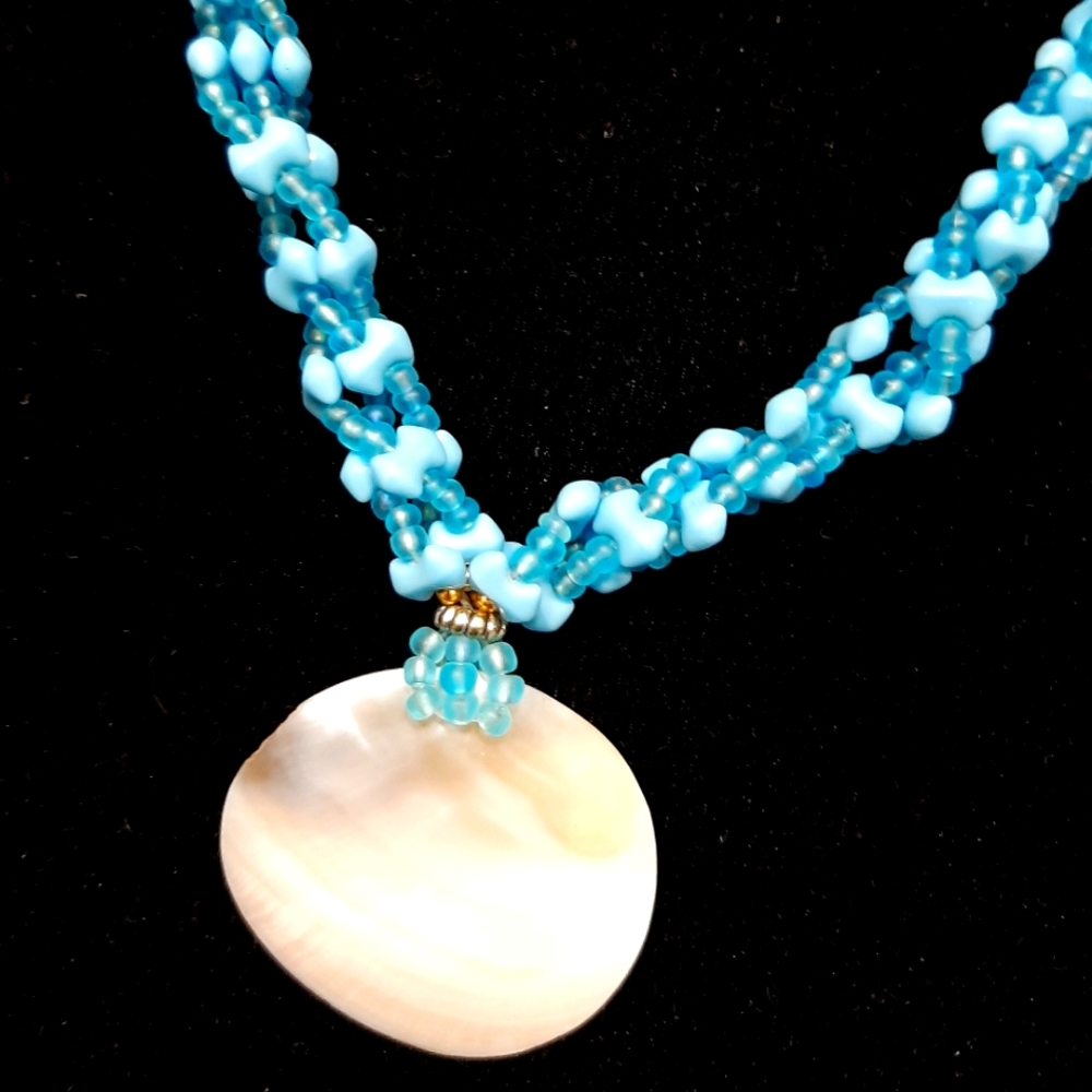 TWO ! Authentic shell chokers
